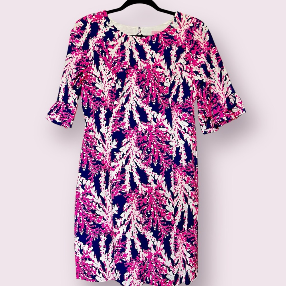 Lilly Pulitzer Coral Print Dress